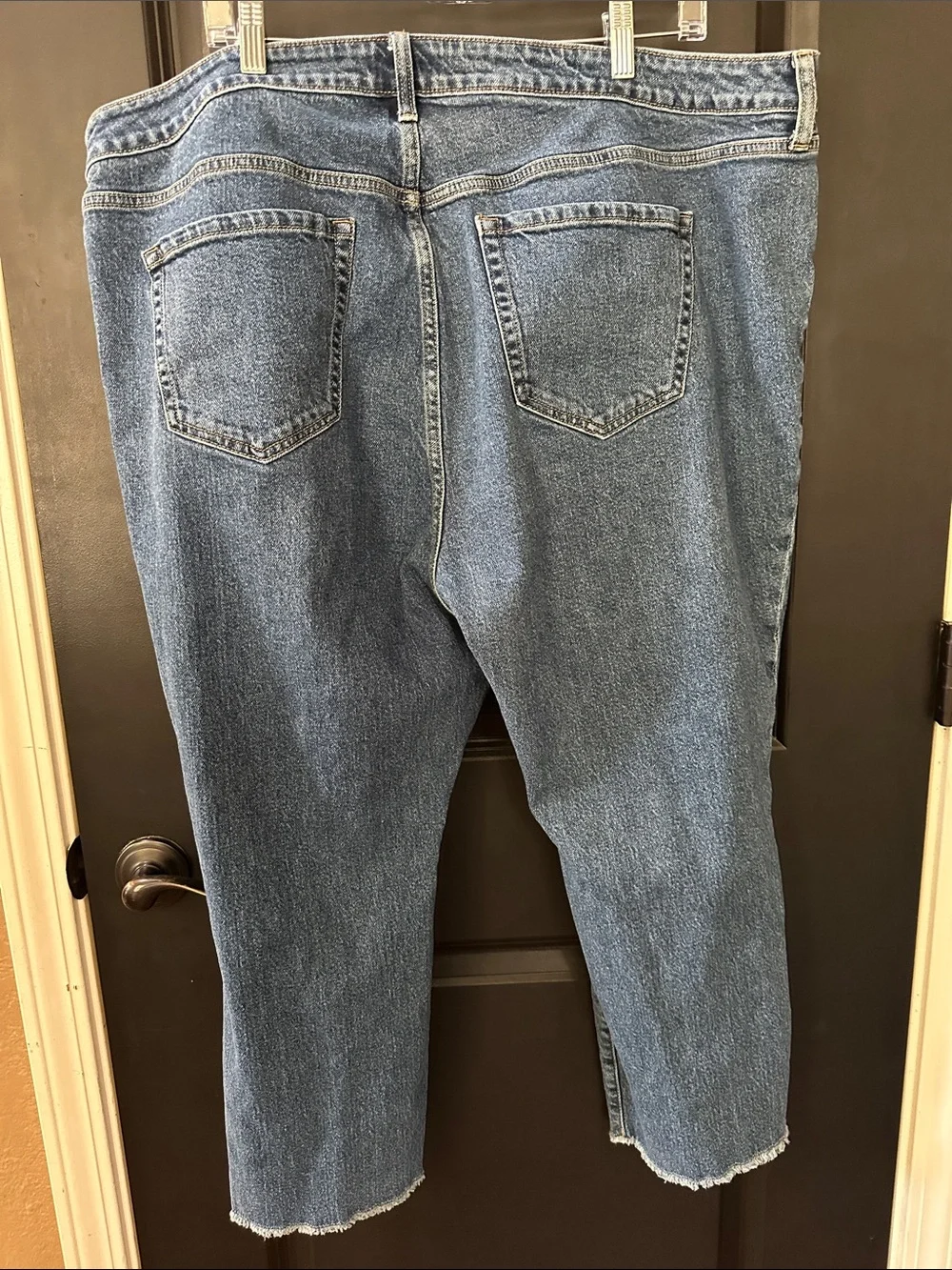 torrid Dark Blue Button-Fly Denim Jeans